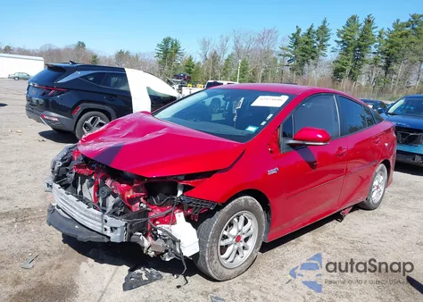 2022 Toyota Prius Prime Limited z USA, uszkodzony, nr VIN JTDKAMFP8N3212636